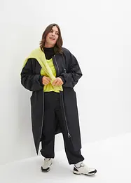 Manteau léger avec col en bord-côtes, bonprix