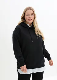 Sweat-shirt à capuche, oversize, bonprix