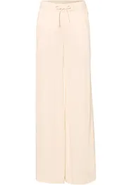 Pantalon large et fluide à taille élastiquée, bonprix