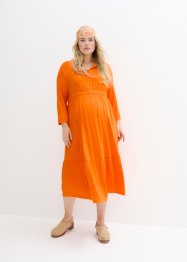Robe de grossesse et d'allaitement avec col chemise, bpc bonprix collection