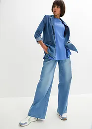 Longshirt mit Schlitz, bonprix