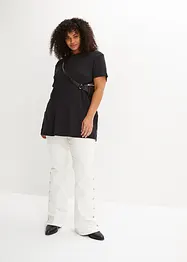 Longshirt mit Schlitz, bonprix