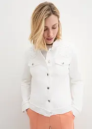 Veste à broderie ajourée, bonprix