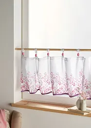 Brise-bise en coton avec imprimé floral, bpc living bonprix collection