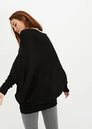 Asymmetrischer Oversize-Pullover, bonprix