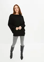 Asymmetrischer Oversize-Pullover, bonprix