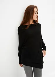 Asymmetrischer Oversize-Pullover, bonprix