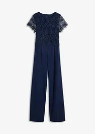 Jumpsuit mit Spitze, bonprix