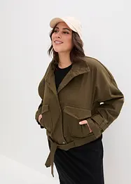 Oversized Twill-Jacke, bonprix