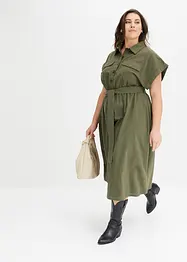 Cargo-Kleid aus reiner Baumwolle, bonprix