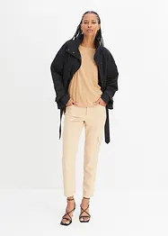 T-shirt boxy en viscose extensible, bonprix