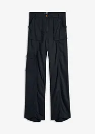 fließende, weite Cargohose, bonprix