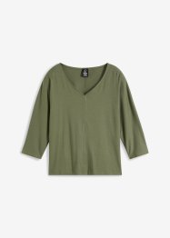 Shirt aus Bio-Baumwolle, 3/4 Arm, bpc bonprix collection