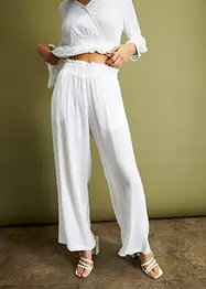 Pantalon palazzo en viscose, bonprix