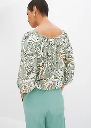 Blouse imprimée en viscose fluide, bonprix