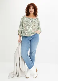 Tunique-blouse imprimée, bonprix