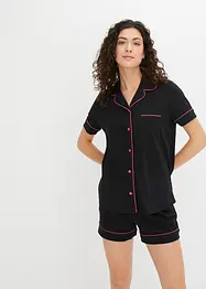 Pyjashort avec chemise boutonnée, bonprix