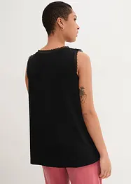 Viskose-Top mit Spitze, bonprix