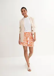 High-Waist-Jersey Shorts mit Bequembund, bonprix