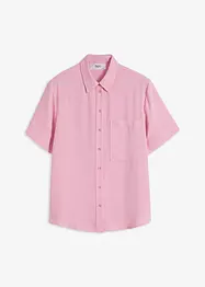 Blouse à manches mi-longues et poche sur la poitrine, bonprix