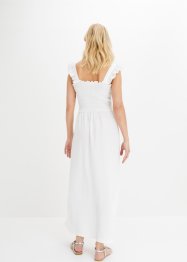 Robe midi en jersey avec détail smocké, bpc bonprix collection