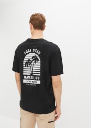 T-Shirt aus Bio Baumwolle, Loose Fit, RAINBOW