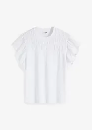 Shirt mit Lochstickerei, bonprix