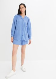 Oversized Musselin Bluse, RAINBOW