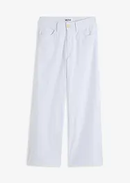 Wide Leg Jeans, High Waist, cropped, bonprix