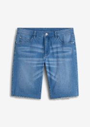 Stretch-Jeans-Bermuda, Loose Fit, RAINBOW