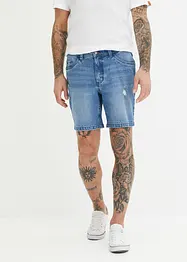 Stretch-Long-Jeans-Shorts, Regular Fit, John Baner JEANSWEAR