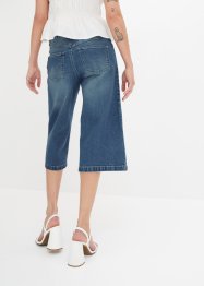 Wide Leg Jeans, Mid Waist, Capri, John Baner JEANSWEAR