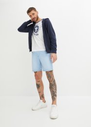 Schlupf Long-Jeans-Shorts, Regular Fit, John Baner JEANSWEAR
