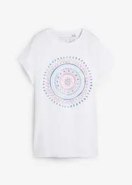 T-shirt à imprimé mandala, bonprix