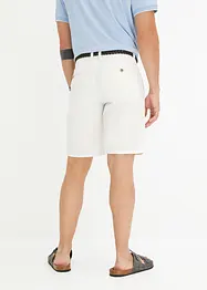 Chino-Bermuda mit Gürtel, Regular Fit, bpc bonprix collection