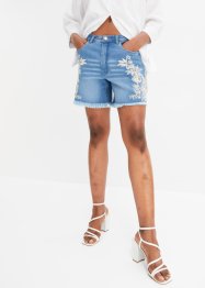 Jeans-Shorts mit hohem Bund, BODYFLIRT boutique