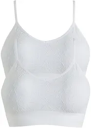 Feel Comfort Seamless Bustier (2er Pack)​, bpc bonprix collection