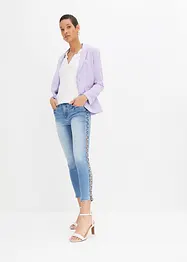 Jean skinny avec perles appliquées, bonprix