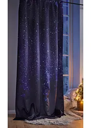 Rideau occultant à motif ciel étoilé (1 pce), polyester, bonprix