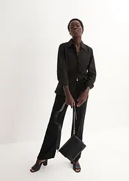 Pantalon à taille élastiquée en viscose, bonprix