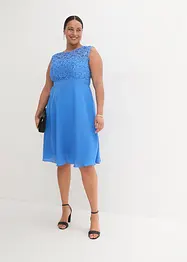 Robe courte à dentelle, bonprix