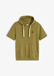 Kapuzensweatshirt, Kurzarm, bonprix