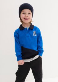Jungen Polo-Sweatshirt aus Bio-Baumwolle, bpc bonprix collection