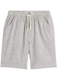 Jungen Leinen-Mix-Bermuda, Regular Fit, bpc bonprix collection