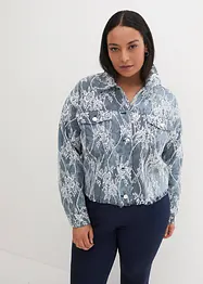 Veste en jean revêtue de dentelle, bpc selection