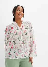 Chiffon-Bluse mit weiten Ärmeln, bonprix