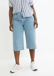 Jupe-culotte en jean, taille haute, capri, John Baner JEANSWEAR