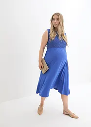 Robe de grossesse à dentelle avec dos extensible, bonprix