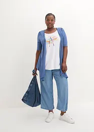 T-shirt 2 en 1 en viscose, bonprix