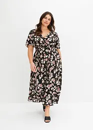 Maxikleid mit Blüten-Print, bonprix